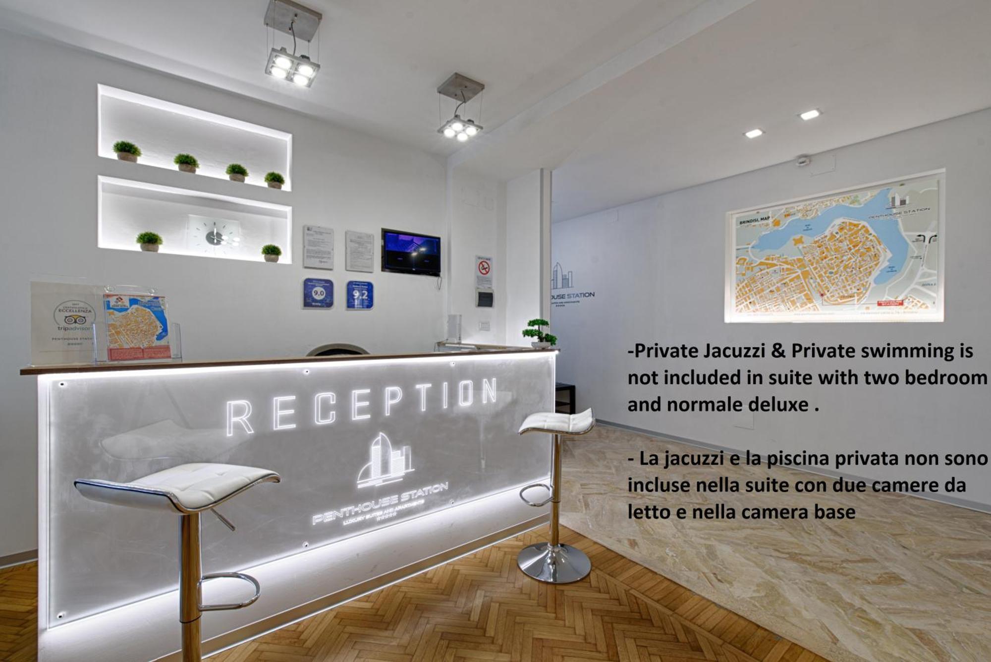 Penthouse Station Luxury Apts Le Dimore 布林迪西 外观 照片